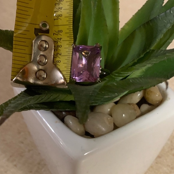 Lavender lust statement cocktail ring - Picture 7 of 8